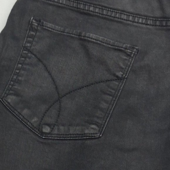 PREMIUM VINTAGE CALVIN KLEIN GRAYWASH  DENIM LEGGINGS 32x29 🇺🇸 - Picture 12 of 12